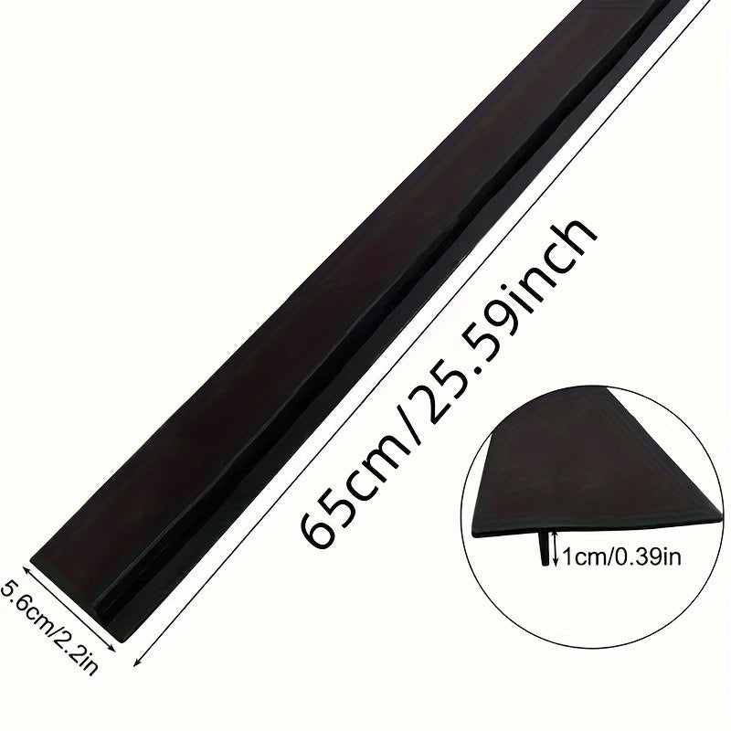 Integrated Stove Gap Sealing Strip, 1pc, for Filling and Concealing Kitchen Stovetop-to-Wall Height Difference Joints