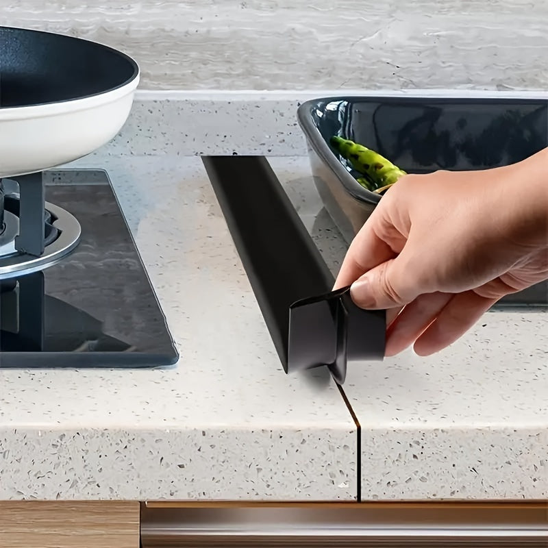 1pc/2pcs Silicone Thickened, Stove Gap Strip, Gap Cover, Kitchen Oil-Proof And Stain-Proof Sealing Strip, Silicone Sealing Strip